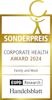 Corporate Health Award- Sonderpreis Family and Work 2024