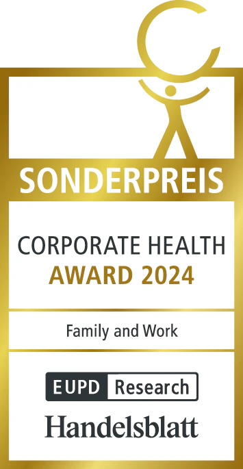 Corporate Health Award- Sonderpreis Family and Work 2024