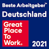 Great place to work 2021 - 100 beste Arbeitgeber