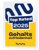 Top Rated-Siegel Gehaltszufriedenheit