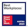 Best Workplace Austria 2023 - X-Small | Great Place To Work (TM)