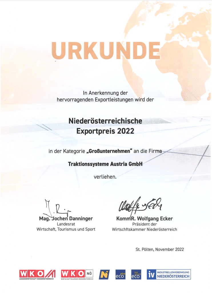 Exportpreis NÖ 2022