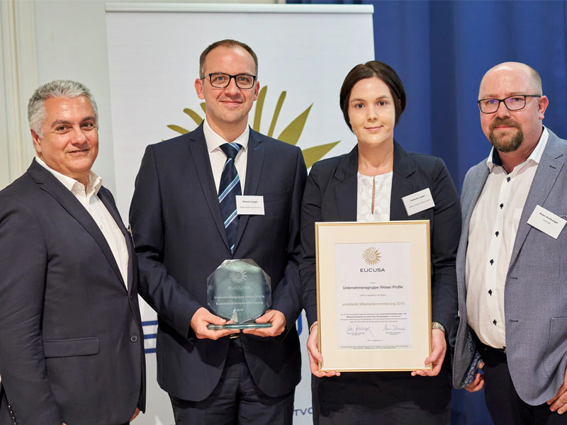 Eucusa Award für exzellente Mitarbeiterorientierung