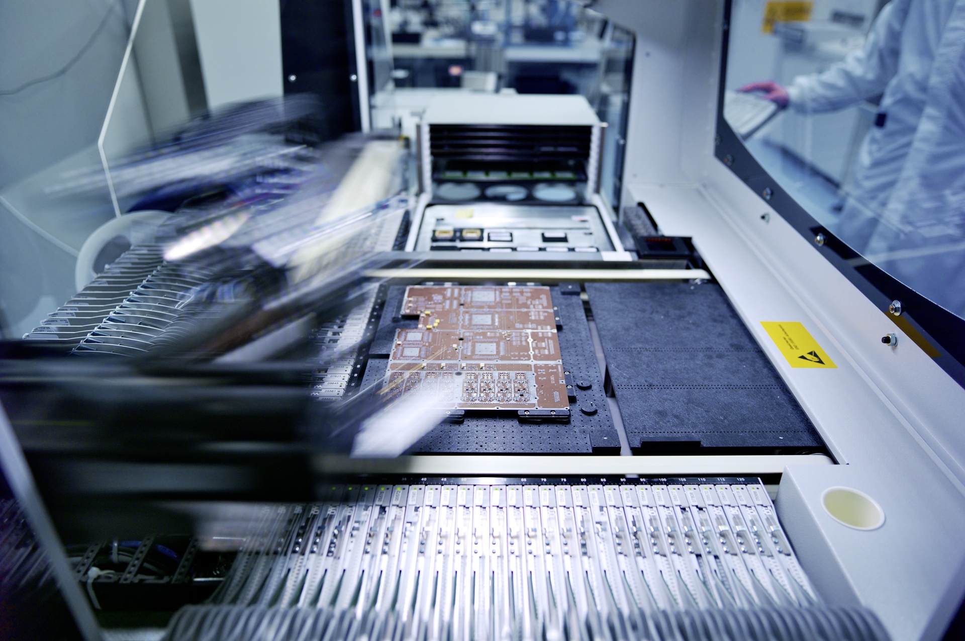 Space electronics production