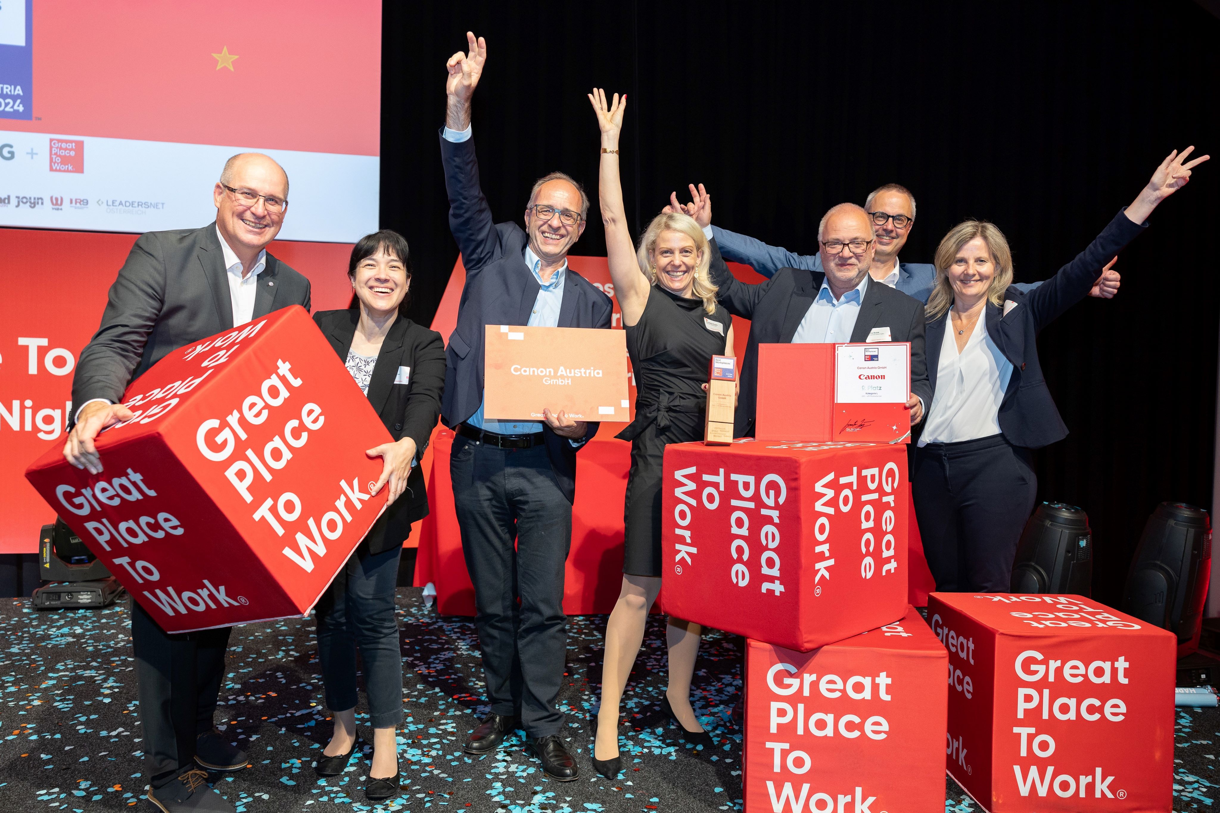Canon Great Place to Work Award