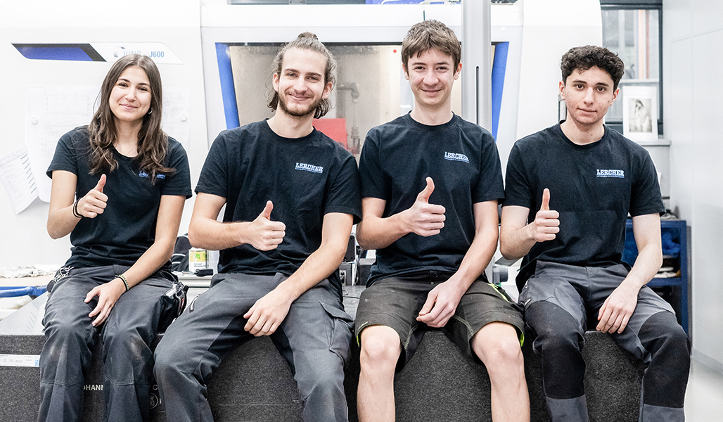 Unseren youngstern gefällt die Lehre bei Lercher