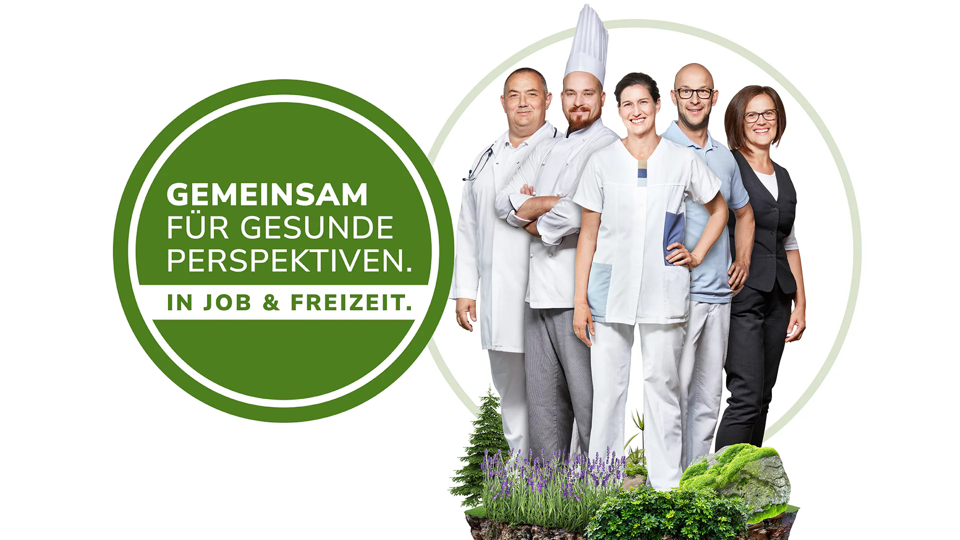 Gemeinsam für Gesunde Perspektiven in Job & Freizeit Gemeinsam für Gesunde Perspektiven in Job & Freizeit