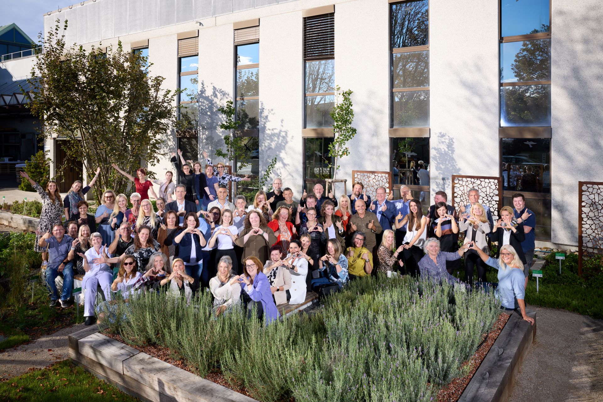 Unser Team im Arzneipflanzengarten