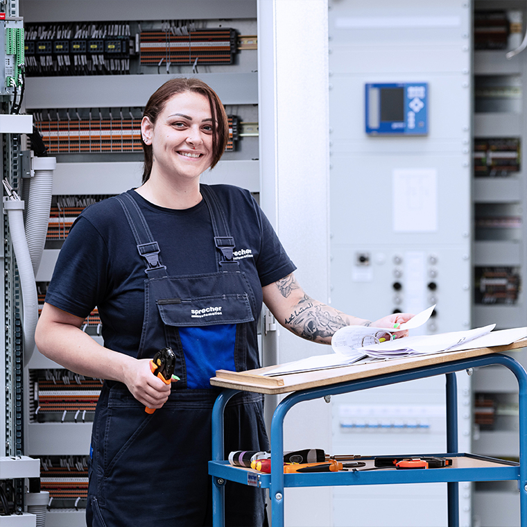 Mitarbeiter:in in der Anlagenfertigung