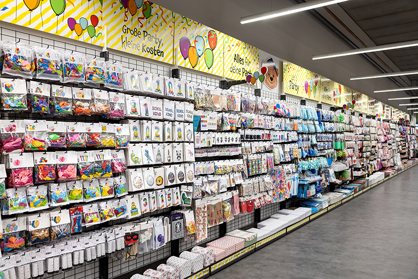 Einblick in eine TEDi-Filiale