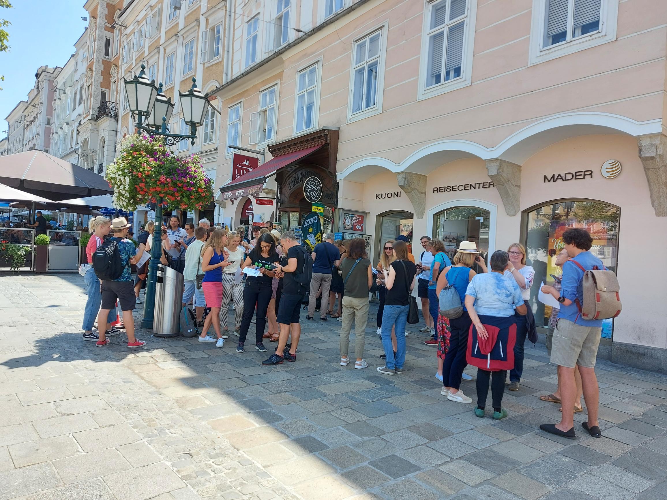 Schnitzeljagd im Rahmen des Sommerfestes 2022
