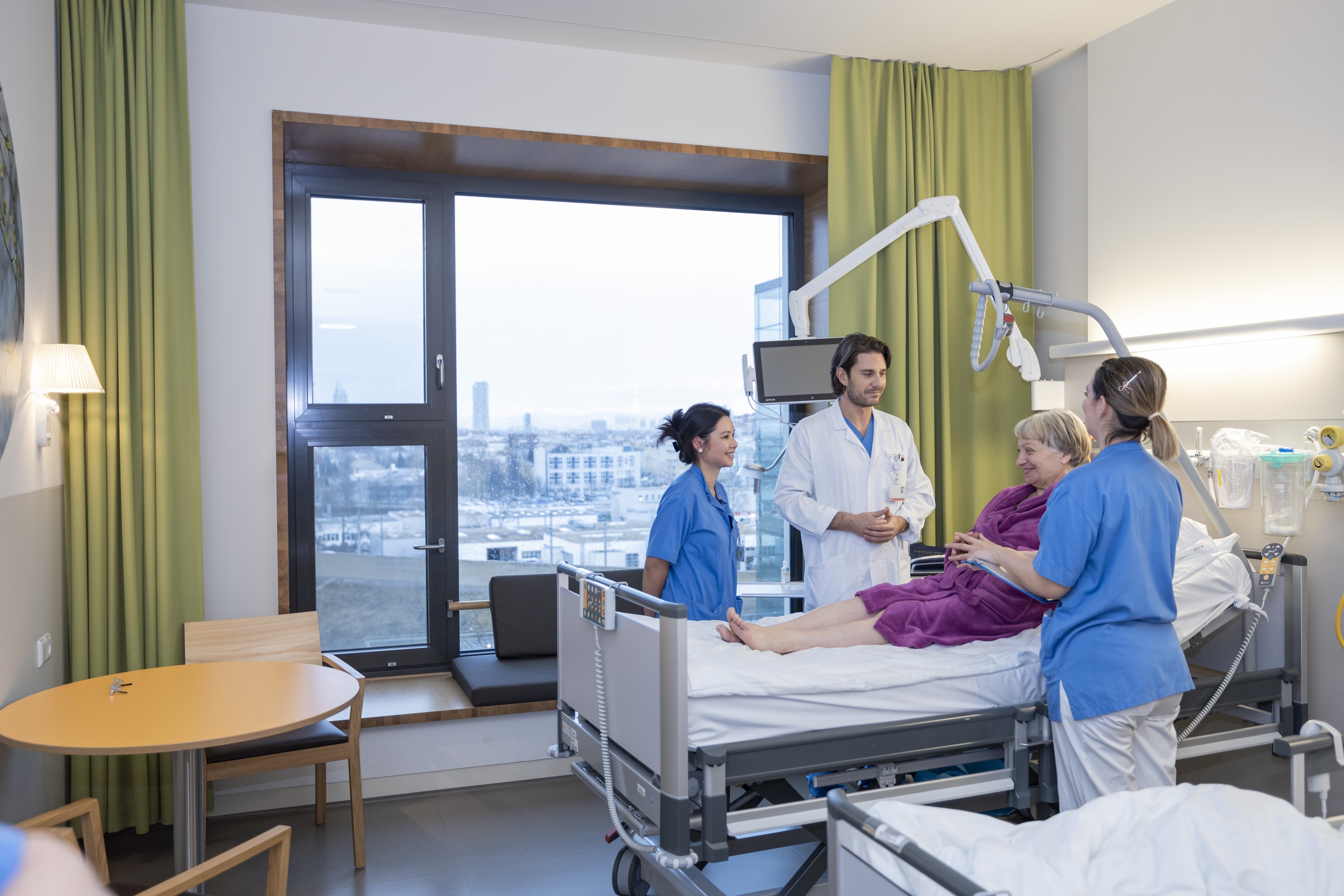 Menschen verlässlich begleiten. Wir sind für unsere Patient*innen da.