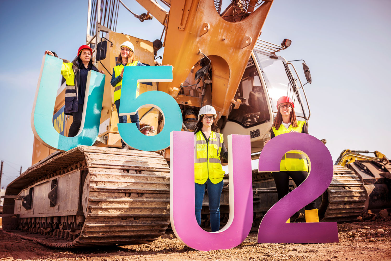 Arbeiten am neuen Linienkreuz U2/U5
