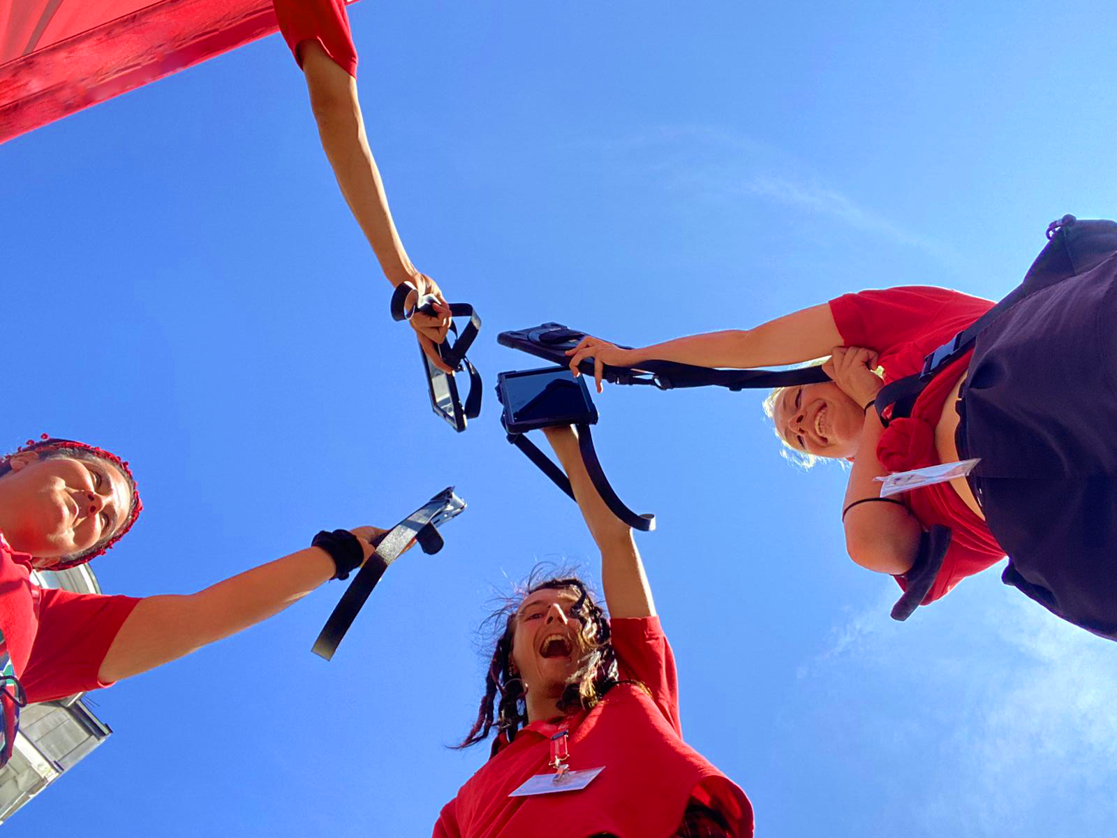 Unsere Teams bei der Arbeit!