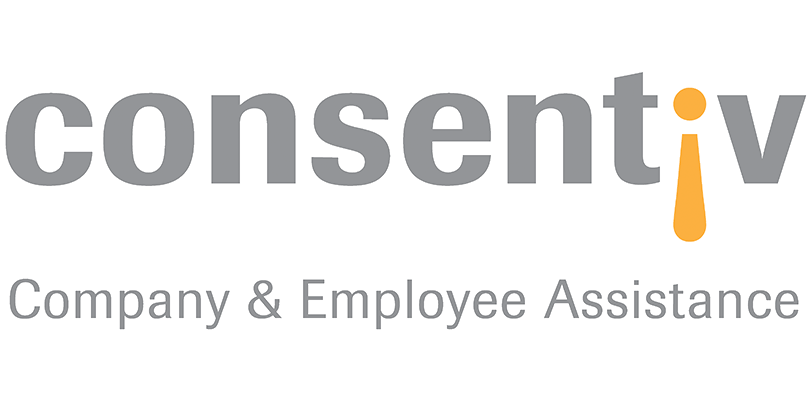 Logo of consentiv employee assistance services gmbh