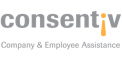 Logo of consentiv employee assistance services gmbh