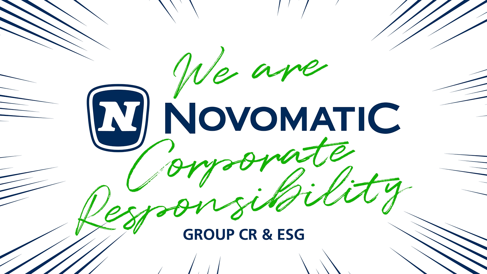 We are NOVOMATIC: Group CR & ESG