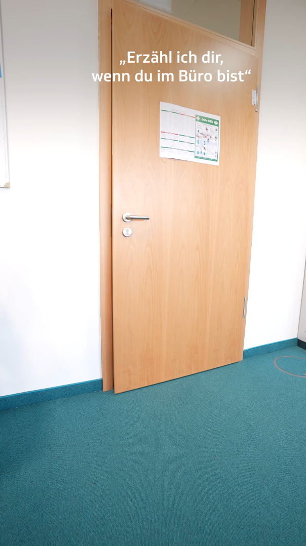 Ausbildung bei der TK - Erzähle ich dir, wenn du im Büro bist!