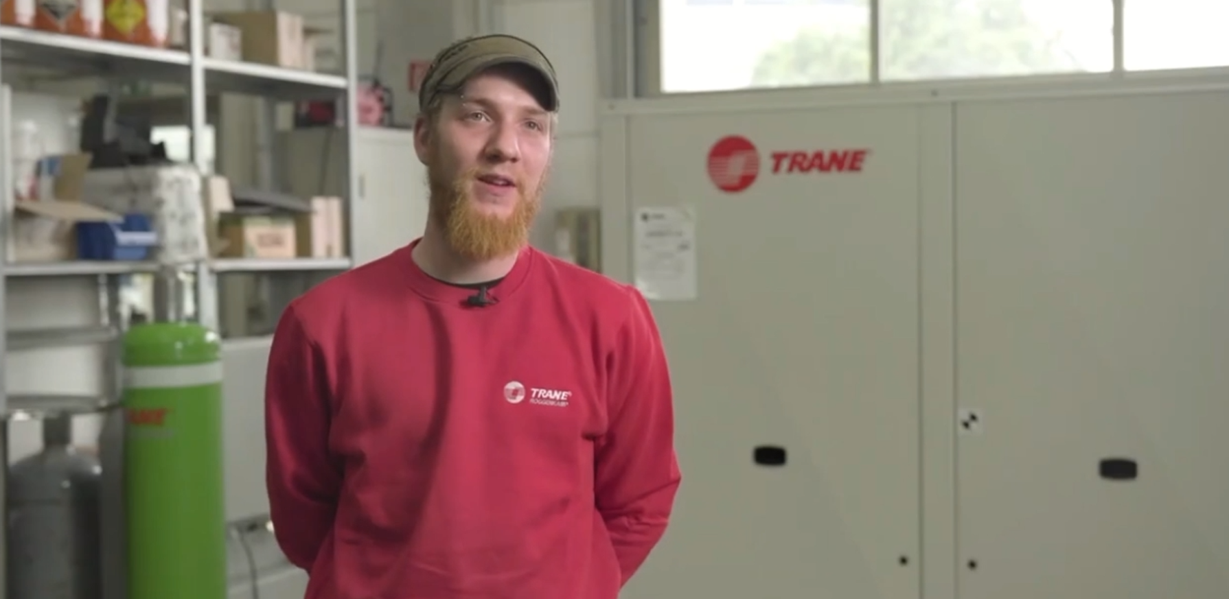 Kältetechniker bei Trane - Andi
