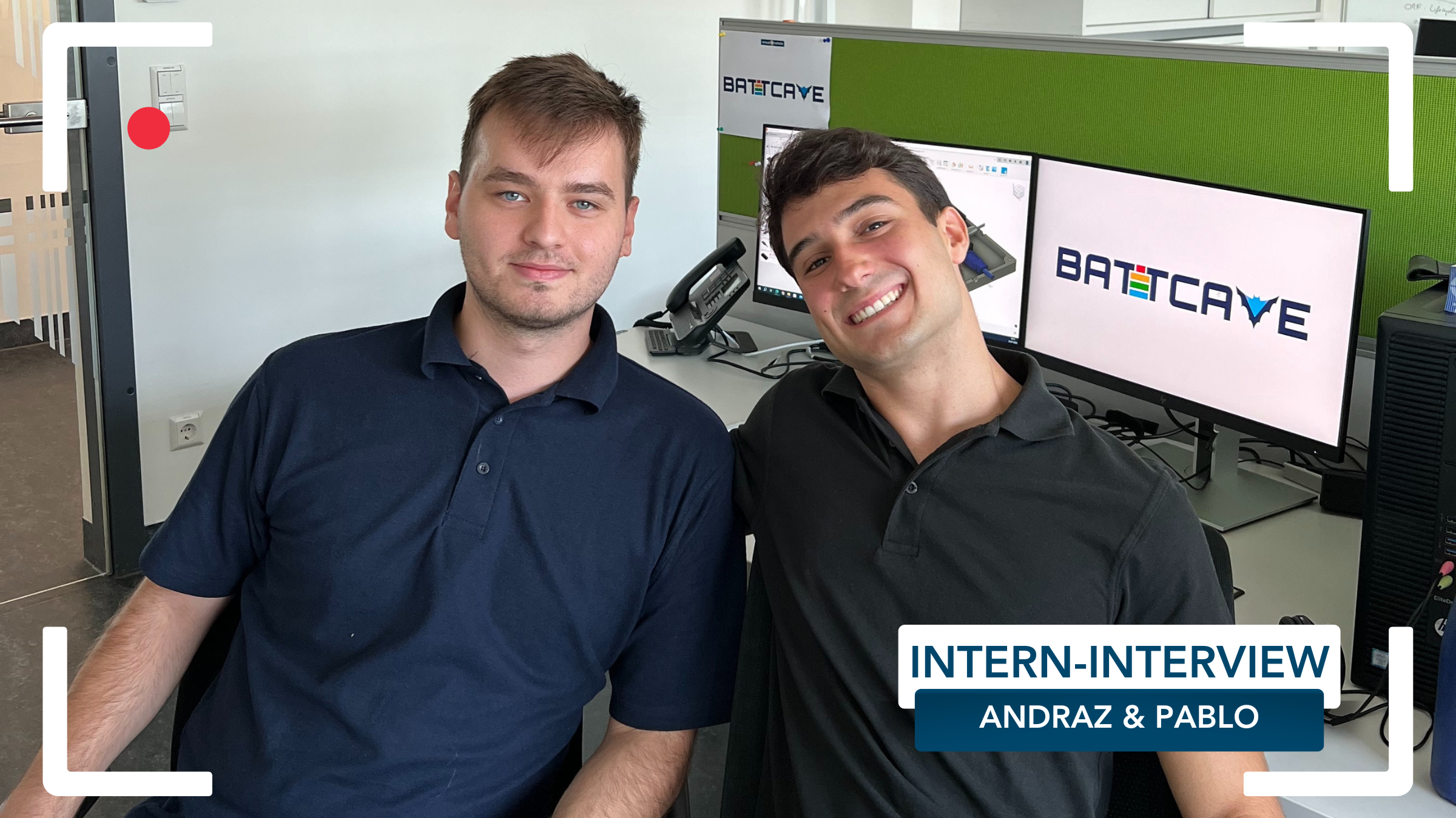 Interview with our interns Andraz & Pablo