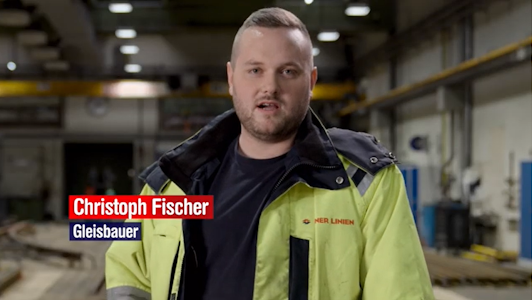 Christoph Fischer - Facharbeiter*in Gleisbau